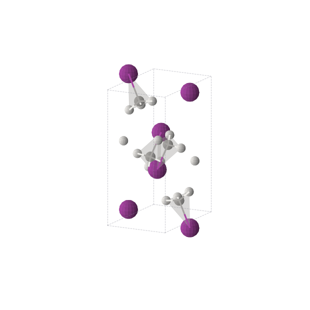 Crystal structure of C2H6I2 (orthorhombic, Pnma (No. 62))