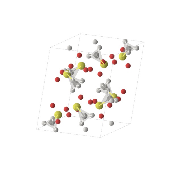 Crystal structure of C8H24O24S8 (monoclinic, P21/c (No. 14))