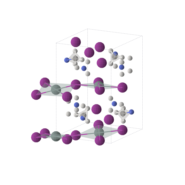 Crystal structure of CH6I3NSn (orthorhombic, Pnma (No. 62))