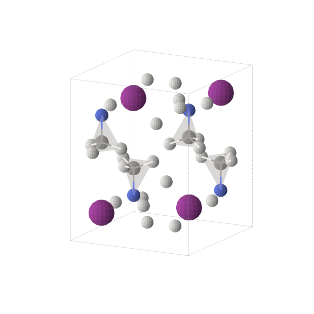 Crystal structure of H6CIN (orthorhombic, Pbcm (No. 57))
