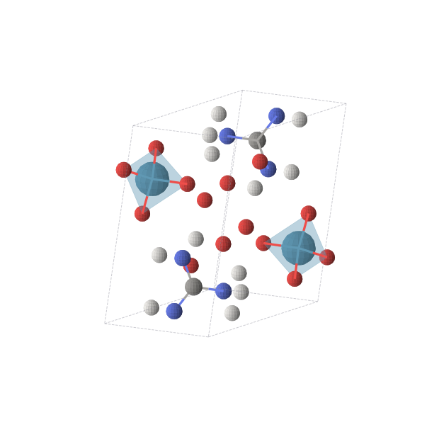 Crystal structure of C2H12N6O8Re2 (triclinic, P-1 (No. 2))