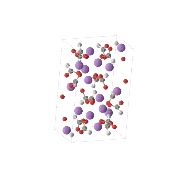 Crystal structure of C16H16Li16O32 (monoclinic, C2/c (No. 15))