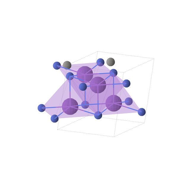 Crystal structure of K2CN2 (monoclinic, C2/m (No. 12))