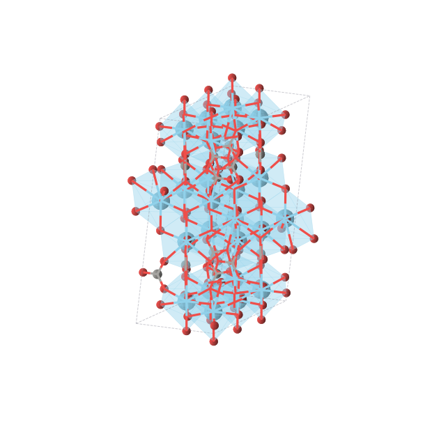 Crystal structure of C6La12O30 (monoclinic, C2/c (No. 15))
