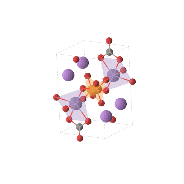 Crystal structure of Li2MnPCO7 (triclinic, P-1 (No. 2))