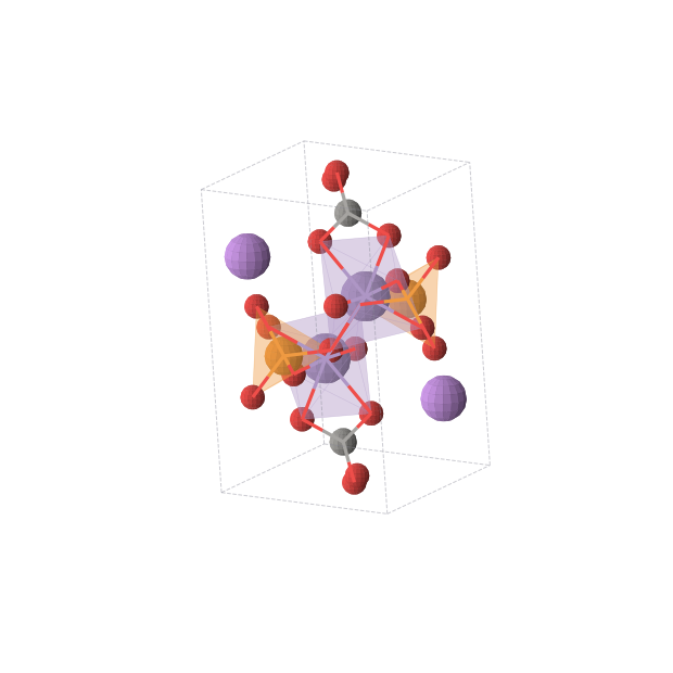 Crystal structure of LiMnPCO7 (triclinic, P-1 (No. 2))