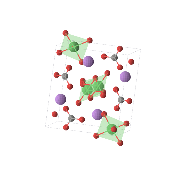 Crystal structure of LiNiCO4 (monoclinic, P21/c (No. 14))