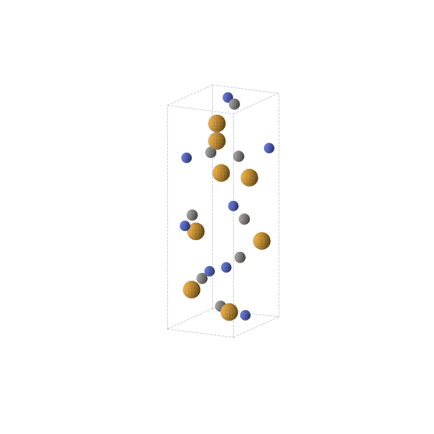 Crystal structure of C8N8Se8 (orthorhombic, P212121 (No. 19))