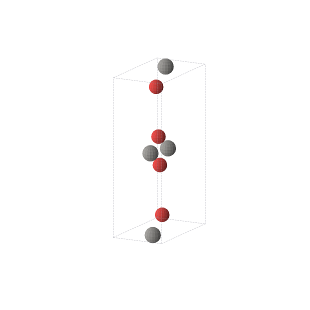 Crystal structure of CO (orthorhombic, Pnma (No. 62))