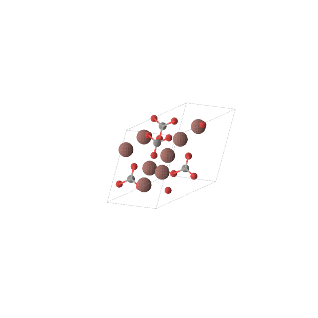 Crystal structure of Tl2CO3 (monoclinic, C2/m (No. 12))