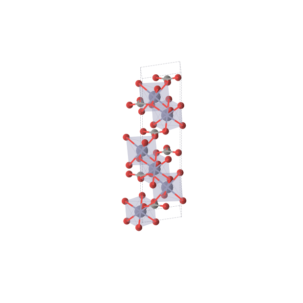 Crystal structure of C2O6Zn2 (trigonal, R-3c (No. 167))