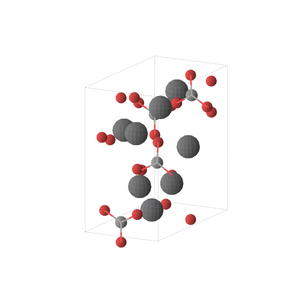 Crystal structure of C4O16Pb8 (orthorhombic, P212121 (No. 19))