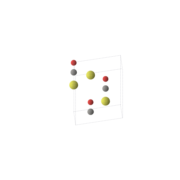 Crystal structure of CSO (trigonal, R3m (No. 160))