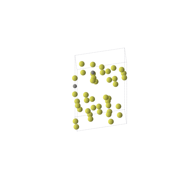 Crystal structure of CS14 (trigonal, R-3m (No. 166))