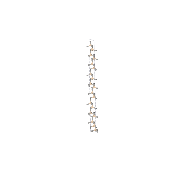 Crystal structure of C2Si2 (trigonal, R3m (No. 160))