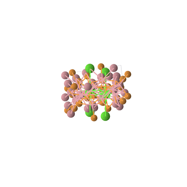 Crystal structure of Ca2Co12P7 (hexagonal, P-6 (No. 174))