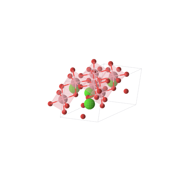 Crystal structure of Ca2Co3O8 (monoclinic, C2/m (No. 12))