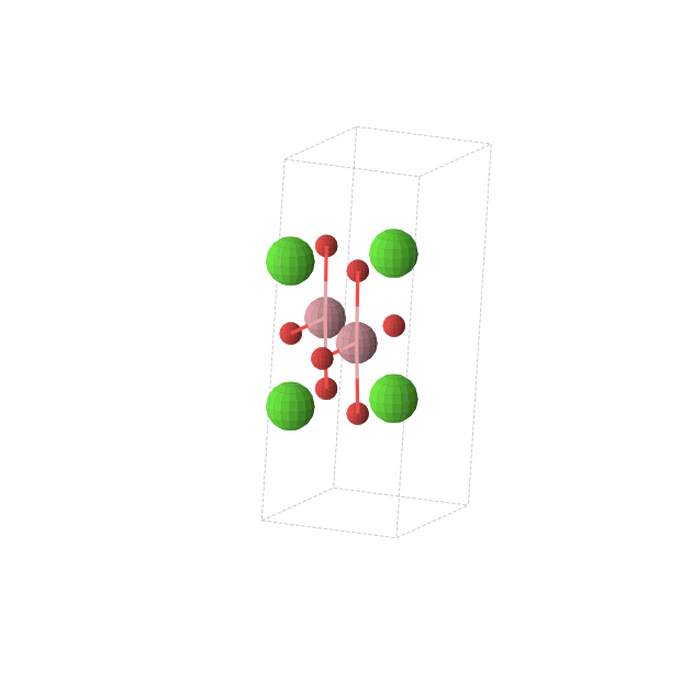 Crystal structure of Ca2CoO3 (monoclinic, Cm (No. 8))