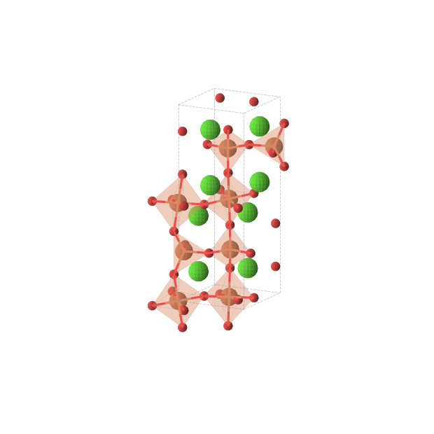 Crystal structure of Ca2Fe2O5 (orthorhombic, Pnma (No. 62))
