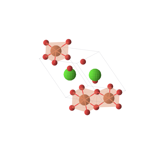 Crystal structure of Ca2Fe3O8 (triclinic, P-1 (No. 2))