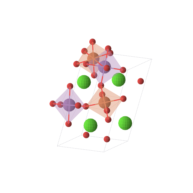 Crystal structure of Ca2FeSbO6 (monoclinic, P21/c (No. 14))