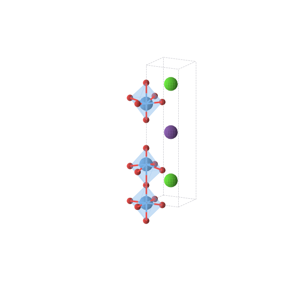 Crystal structure of RbCa2Ta3O10 (tetragonal, P4/mmm (No. 123))