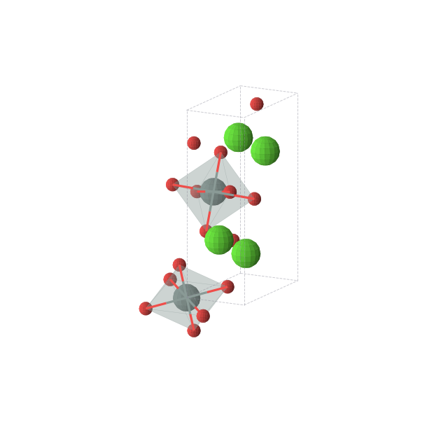 Crystal structure of Ca2SnO4 (orthorhombic, Pbam (No. 55))