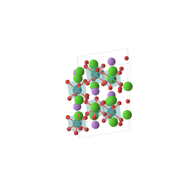 Crystal structure of Ca6Li2O12Ru2 (trigonal, R-3c (No. 167))