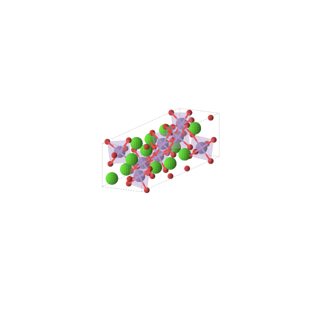Crystal structure of Ca3Mn2O7 (orthorhombic, Cmc21 (No. 36))