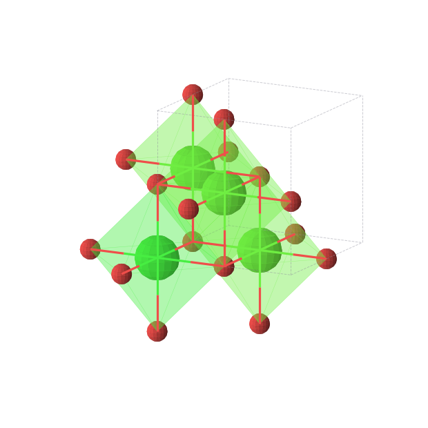 Crystal structure of SrCa3O4 (cubic, Pm-3m (No. 221))