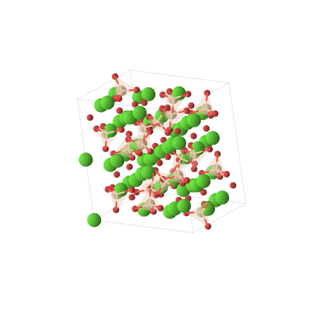 Crystal structure of Ca3SiO5 (triclinic, P-1 (No. 2))