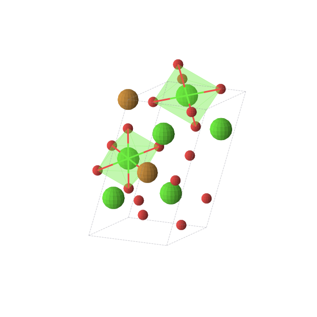 Crystal structure of Ca3TeO6 (monoclinic, P21/c (No. 14))