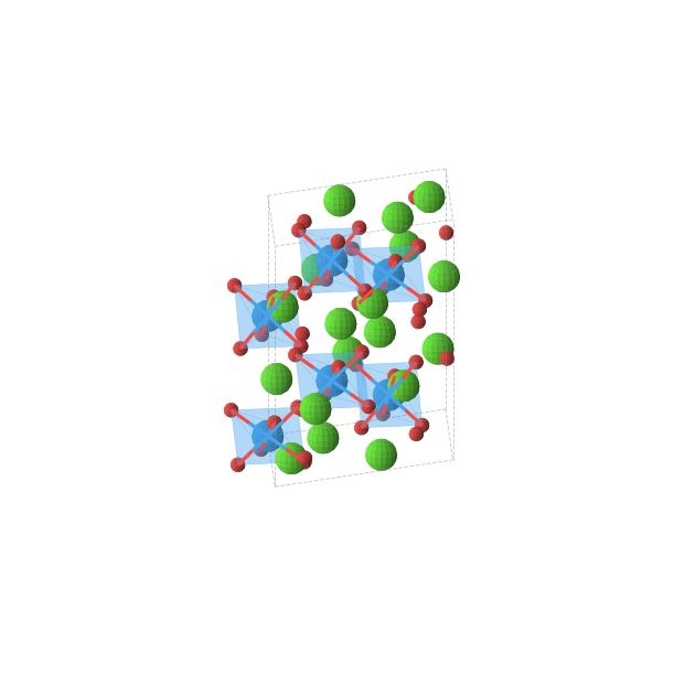 Crystal structure of Ca3UO6 (trigonal, R-3 (No. 148))