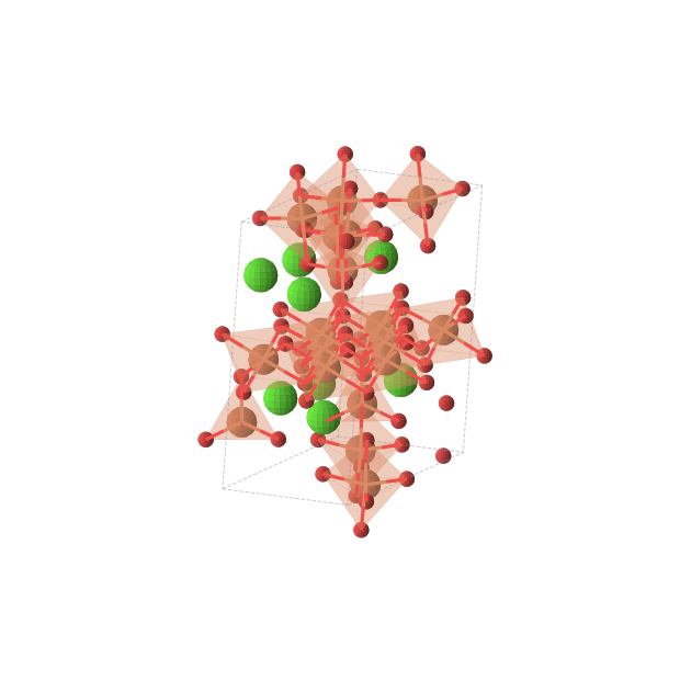 Crystal structure of Ca4Fe9O17 (monoclinic, C2 (No. 5))