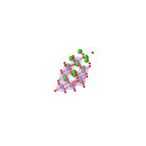 Crystal structure of Ca5Mn4O9 (monoclinic, Cm (No. 8))