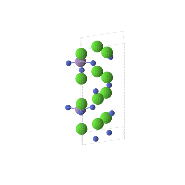 Crystal structure of Ca6MnN5 (hexagonal, P63/mcm (No. 193))