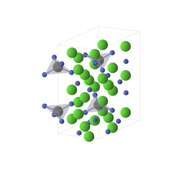 Crystal structure of Ca7PbN6 (orthorhombic, Ibam (No. 72))