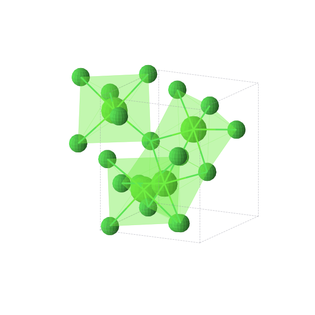 Crystal structure of CaCl2 (orthorhombic, Pbcn (No. 60))