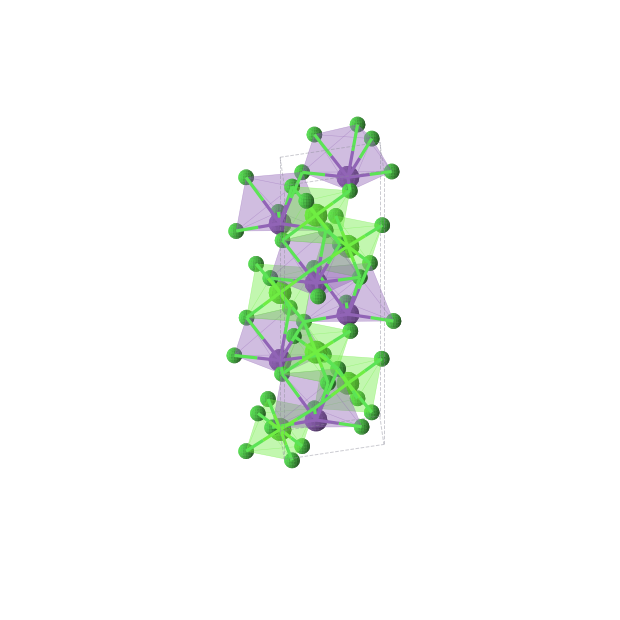 Crystal structure of CaCl3Rb (trigonal, R3c (No. 161))