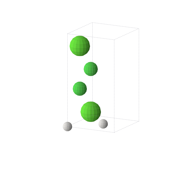 Crystal structure of CaClH (tetragonal, P4/nmm (No. 129))