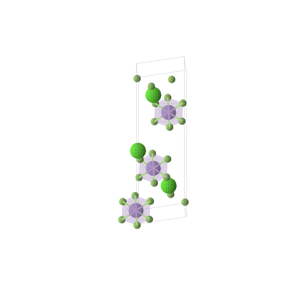 Crystal structure of CaMnF6 (trigonal, R-3 (No. 148))