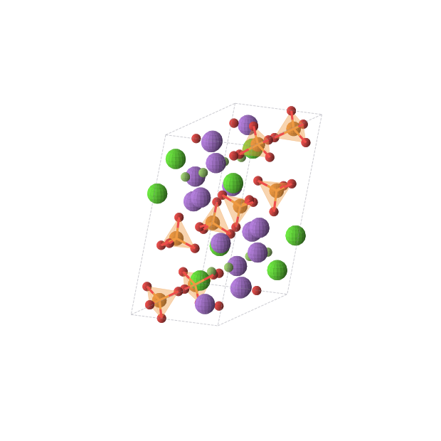 Crystal structure of CaFNa2O4P (monoclinic, P21/c (No. 14))