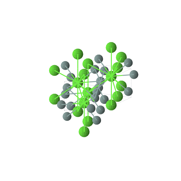 Crystal structure of CaGe (orthorhombic, Cmcm (No. 63))