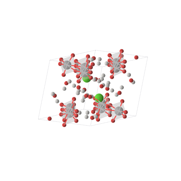Crystal structure of Ca2H38O46V10 (triclinic, P-1 (No. 2))