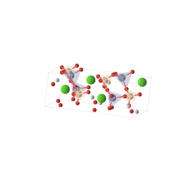 Crystal structure of Ca2H4O10Si2Zn2 (monoclinic, Cc (No. 9))
