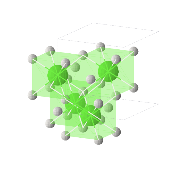 Crystal structure of CaH3 (cubic, Fm-3m (No. 225))