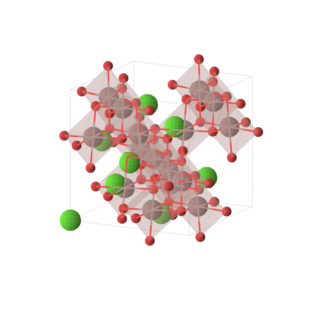 Crystal structure of CaIn2O4 (cubic, Fd-3m (No. 227))