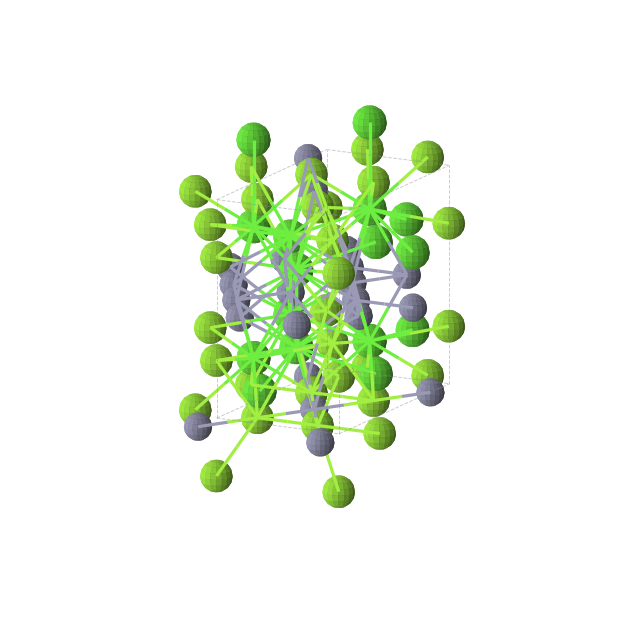 Crystal structure of Ca4Mg4Zn4 (orthorhombic, Amm2 (No. 38))
