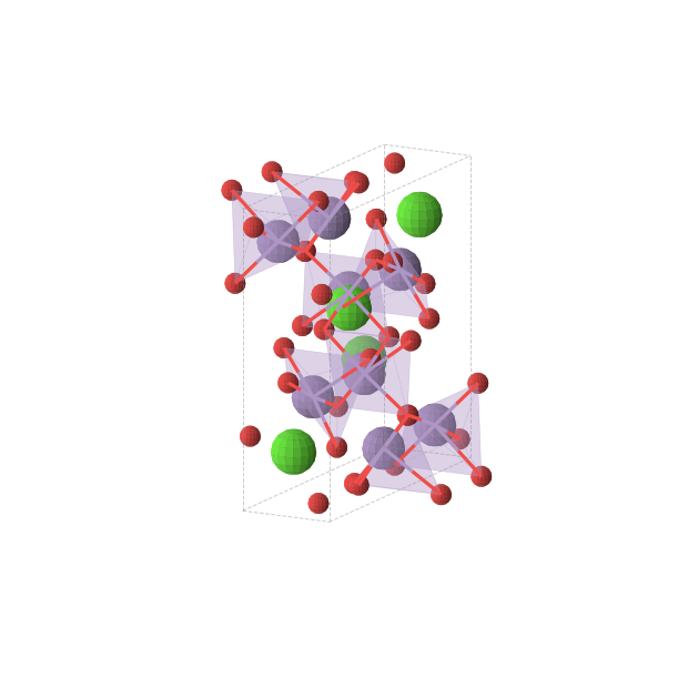 Crystal structure of CaMn2O4 (orthorhombic, Pbcm (No. 57))