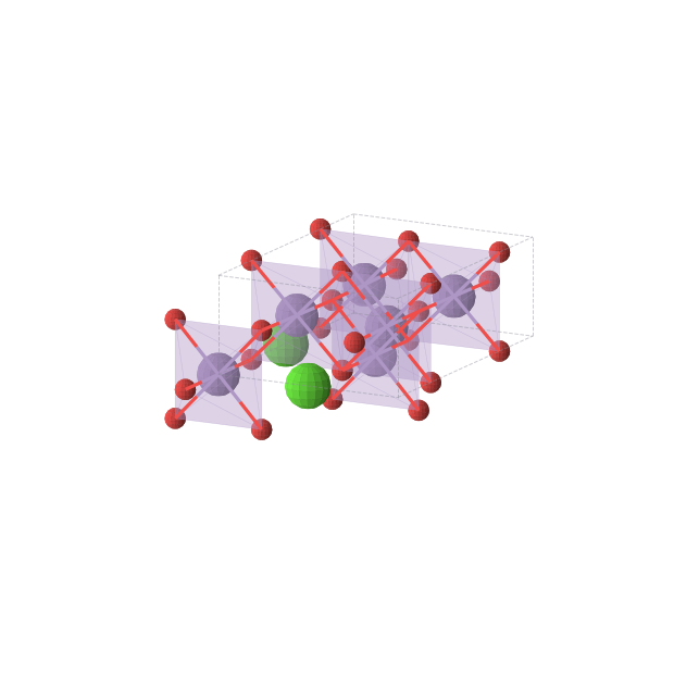 Crystal structure of CaMn3O4 (orthorhombic, Cmmm (No. 65))